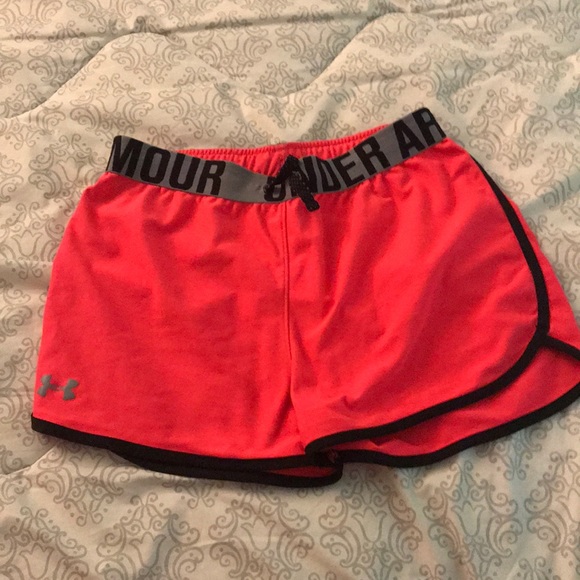 Hot pink Under Amour Dri-Fit shorts